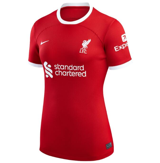 Liverpool Home Kit Soccer Jersey 2023/24 Women